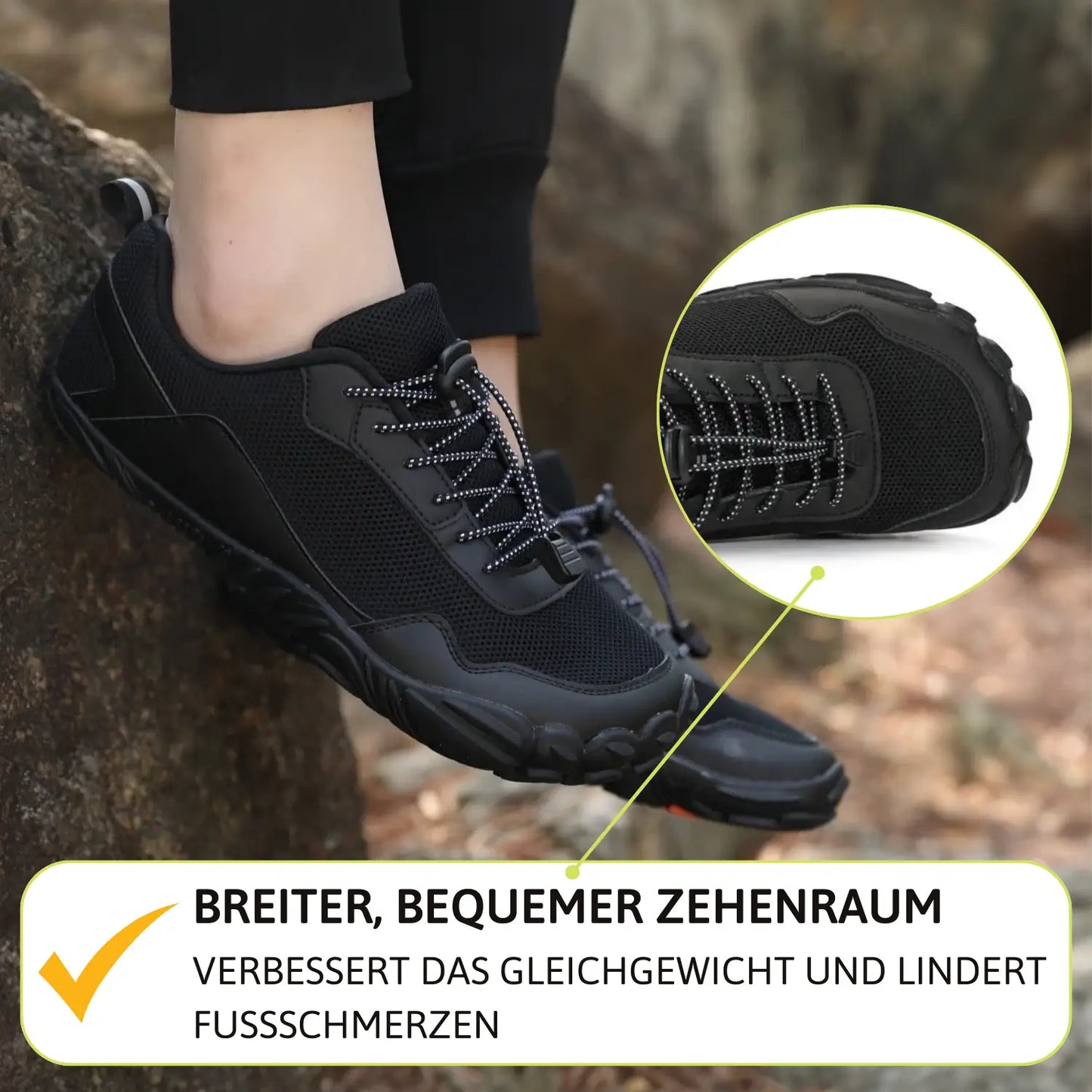 Hike - Rutschfeste Herbst-Barfußschuhe (Unisex)